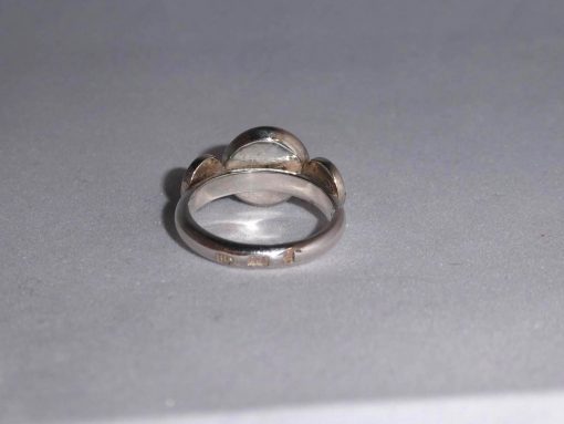 Ring med Onyx och Speglar i Silver - Bild 2
