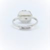 Ring med diamant, silver ring med cubic zirconia - Bild 4
