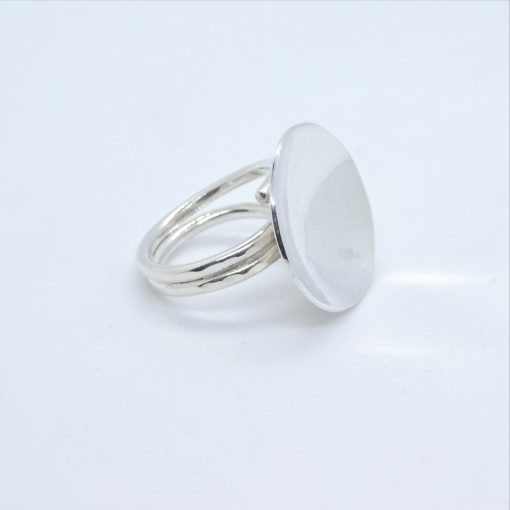 Ring med Parabol i Silver - Bild 2