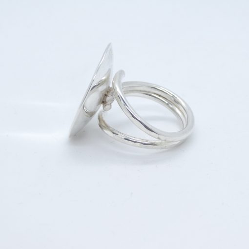 Ring med Parabol i Silver - Bild 4