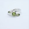 Silverring omlott Peridot