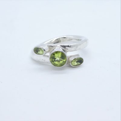 Silverring omlott Peridot