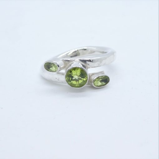 Silverring omlott Peridot
