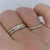 Smal Silverring - Bild 2